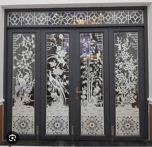 Cửa Kính CNC Đẹp Bình Tân