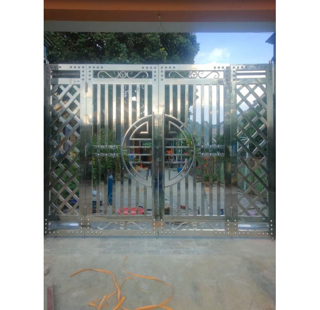 Cửa Cổng Inox Giá Rẻ Ở Tân An
