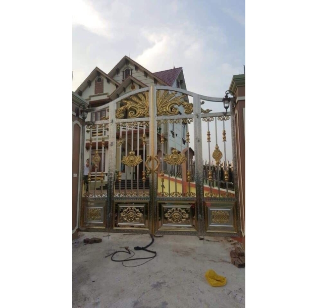 Cổng Inox Đẹp Vĩnh Lộc