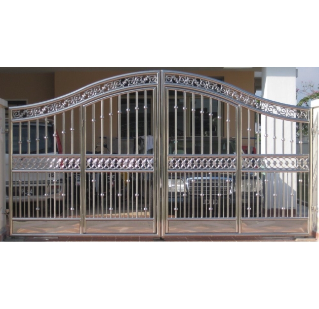 Cổng inox đẹp Tân An