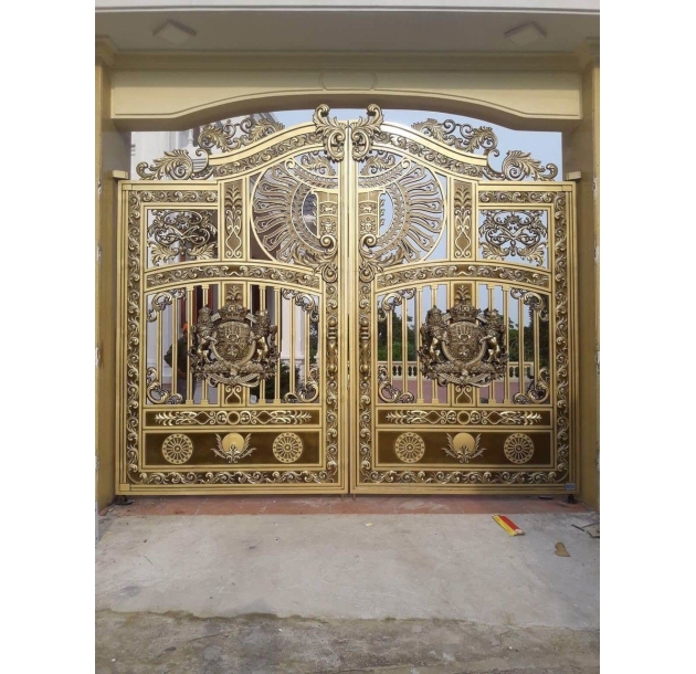 Cổng nhôm đúc tốt